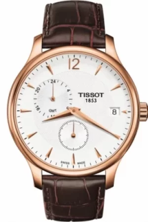 Image of Mens Tissot Tradition GMT Watch T0636393603700