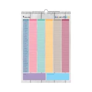 Image of Collins Brighton Wall Calendar A3 Month To View 2024 BTFC135.24