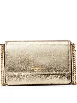 Image of Kate Spade New York Morgan Flap Chain Wallet Bag - Metallic Gold