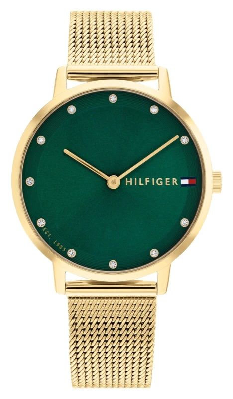 Image of Tommy Hilfiger 1782668 Womens Pippa (34mm) Green Dial / Watch