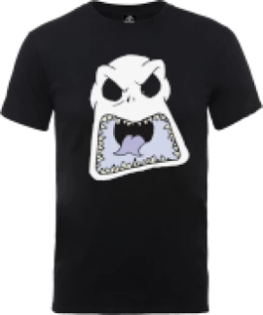 Image of Disney The Nightmare Before Christmas Jack Skellington Angry Face Black T-Shirt - M - Black