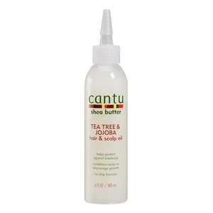 Image of Cantu Shea Butter Tea Tree and Jojoba Hair and Scalp Oil 180ml