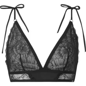 Image of CALVIN KLEIN Cami Triangle Bralette - Black
