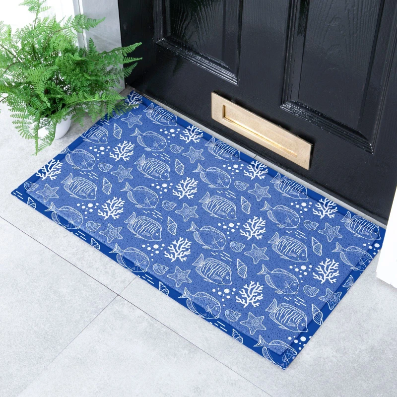 Image of Native Natural Fish Indoor Outdoor Doormat (70 X 40Cm)