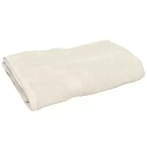 Image of Towel City Luxury Range Guest Towel (550 GSM) (One Size) (Cream)
