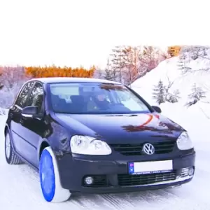 Image of Vehicle snow socks - Size Medium - White - Pack of 2