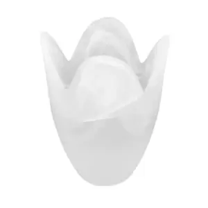 Image of 3 x Marble Effect Tulip Glass Shades