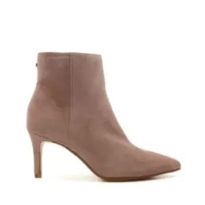 Image of Dune London Dune Obsessive Heeled Ankle Boots - Brown