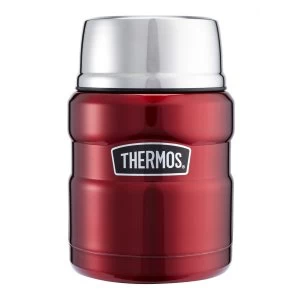 Image of Thermos Stainless King Food Flask - Cranberry