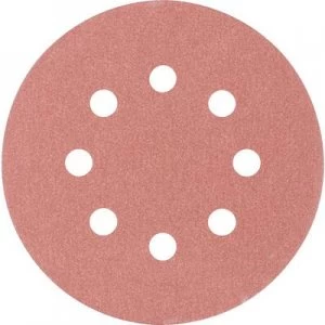 Image of PFERD KSS 125 8 L A 180 45017018 Router sandpaper Punched Grit size 180 (Ø) 125mm 25 pc(s)