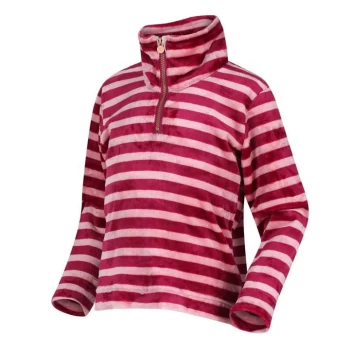 Image of Regatta Kamailie Overhead Fleece - RaspbRadStrp