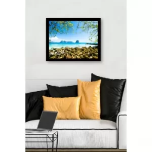 Image of SC0662 Multicolor Decorative Framed MDF Painting
