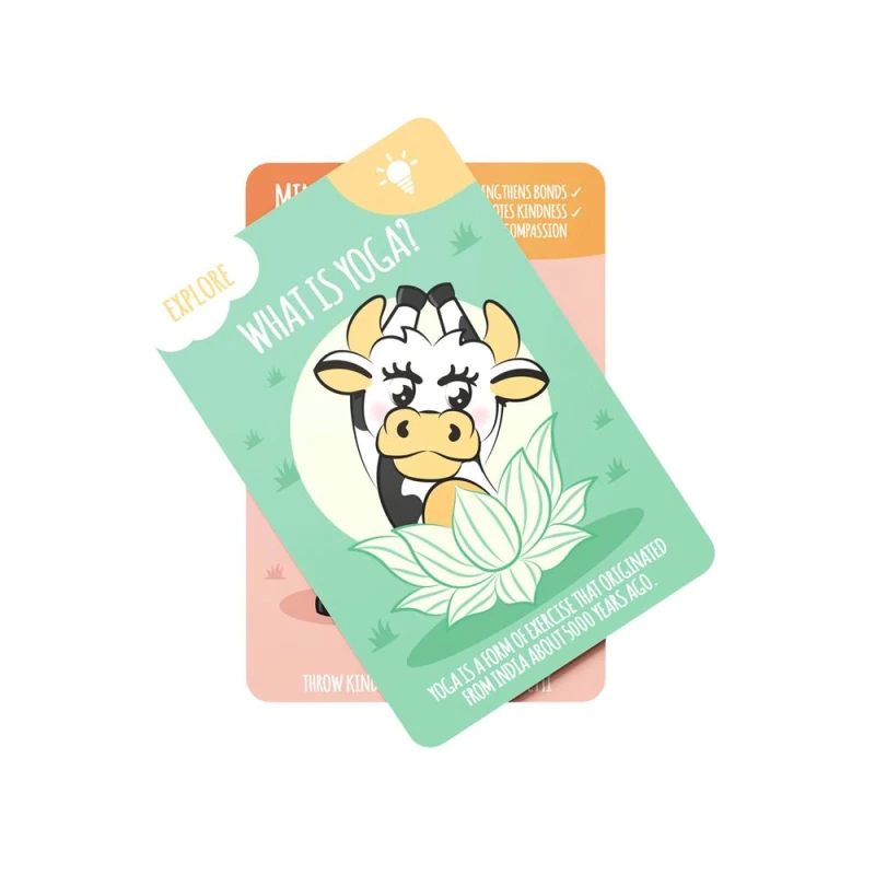 Image of Myga Kids Yoga Cards, Multi RY2165