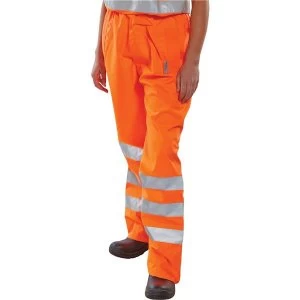Image of BSeen High Visibility Medium Safety Trousers Orange