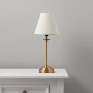 Image of Stick Authentic Gold Brass effect Table lamp