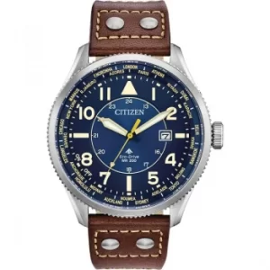 Image of Mens Citizen Eco-drive Promaster Nighthawk Stainless Steel Watch