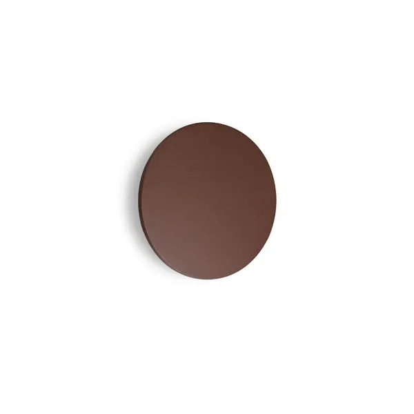Image of Punto Integrated LED Outdoor Flush Wall Lamp Coffee Brown 1850Lm 3000K IP54