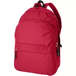 Image of Bullet Trend Backpack (Pack Of 2) (35 x 17 x 45 cm) (Red)