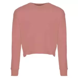 Image of Next Level Womens/Ladies Long-Sleeved T-Shirt (XL) (Desert Pink)