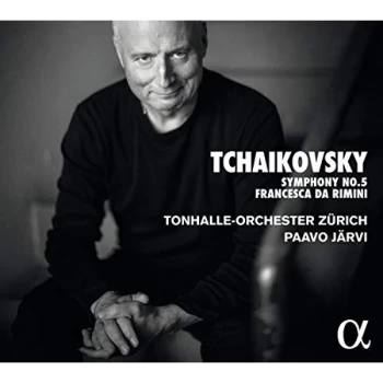 Image of Paavo J&auml;rvi - Tchaikovsky: Symphony No. 5/Francesca Da Rimini CD