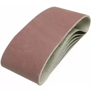 Image of Silverline - Sanding Belts 100 x 610mm 5pk - 40 Grit