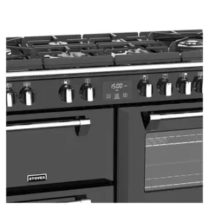 Image of Stoves 444444919 110cm Richmond DX S1100DF GTG Dual Fuel Range in Blac