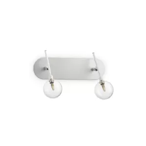 Image of Maracas Twin Ceiling Spotlight White