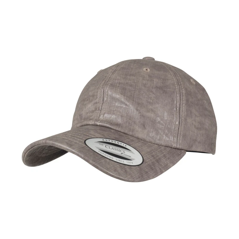 Image of Flexfit Womens PU Coating Low Profile Cap in Taupe Female One Size