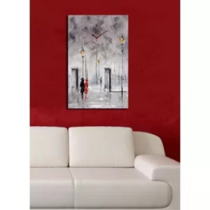 Image of YYCS-1 Multicolor Decorative Canvas Wall Clock