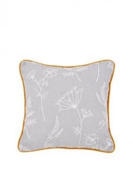 Image of Floral Stitch Cushion