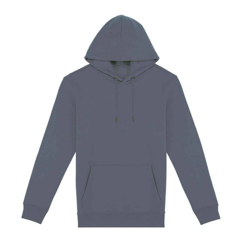 Image of Native Spirit Mens Heavyweight Hoodie in Mid Grey Size: XS Mid Grey Male XS