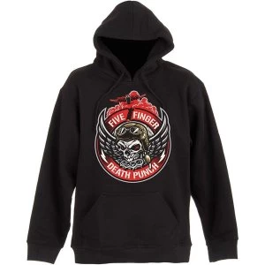 Image of Five Finger Death Punch - Bomber Patch Unisex Medium Pullover Hoodie - Black