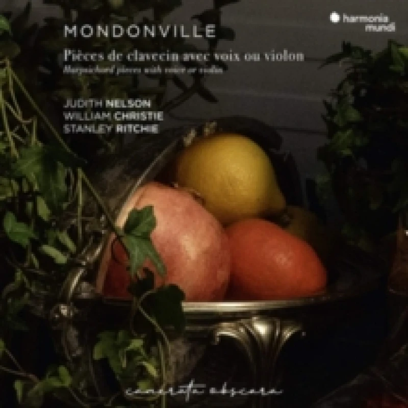 Image of Mondonville: Pices De Clavecin Avec Voix Ou Violon: Harpsichord Pieces With Voice Or Violin CD / Album