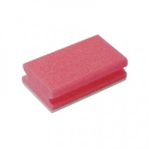 Image of Robert Scott Finger Grip Scourers Red 130x70x40mm Pack of 10 SPCARE60I