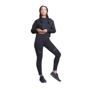 Image of Tombo Womens/Ladies Panelled Leggings (L) (Black)