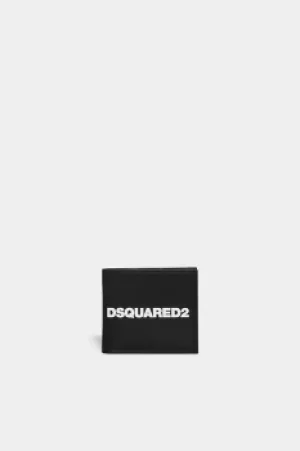 Image of DSQUARED2 Men Wallet Black Size OneSize 100% Calfskin