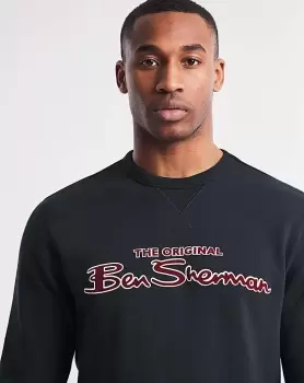 Image of Ben Sherman Flock Signature Sweatshirt