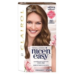 Image of Nice n Easy 6G Light Golden Brown Brunette
