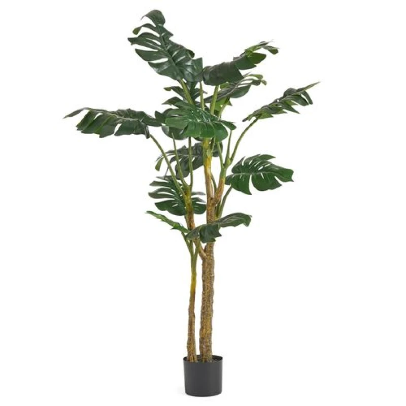 Image of Leaf Large Monstera Plant Artificial 150cm Premium Plant Green
