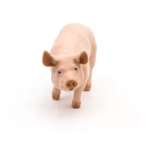 Image of PAPO Farmyard Friends Boar Toy Figure, Three Years or Above, Pink (51044)