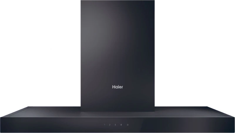 Image of Haier I-Clean Series 4 HATS9CBS4B 90cm Chimney Cooker Hood - Black