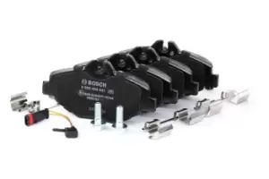 Image of Bosch Brake pad set 0 986 494 647 Brake pads,Brake pad set, disc brake MERCEDES-BENZ,E-Klasse Limousine (W211),E-Klasse T-modell (S211)