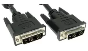 Image of Cables Direct 2m DVI-D m/m DVI cable Black
