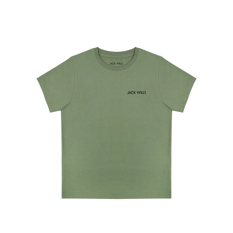 Image of Jack Wills Sandleford T-Shirt Juniors - Green Green 7 - 8 Years