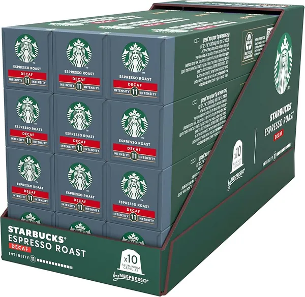 Image of Starbucks Decaf Espresso Roast Coffee 120 Pods