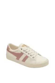 Image of 'Tennis Mark Cox' Canvas Lace-Up Trainers