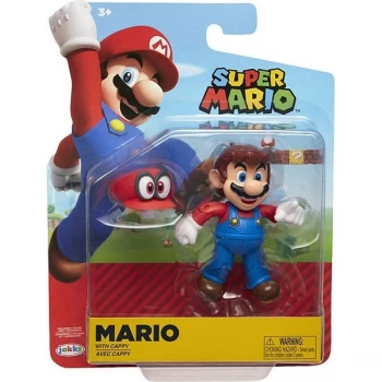 Image of Mario With Cappy (World Of Nintendo Super Mario) Figure