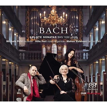 Image of Michala Petri - Johann Sebastian Bach: 6 Flute Sonatas, BWV1030-1035 CD