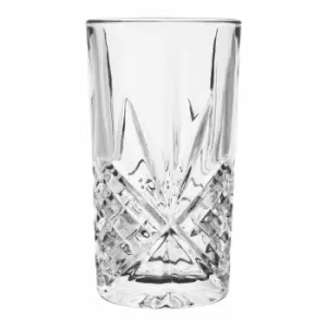 Image of Interiors by PH Beaufort Set Of 4 Crystal Hi Ball Glasses, Clear