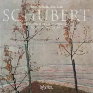 Image of Schubert Piano Sonata in B-flat Major D960/Four Impromptus D935 by Franz Schubert CD Album
